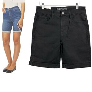NWT Parasuco Tummy Control Cuffed Shorts Size 8